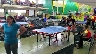 Kadian Cruikshank vs Brittany Murray  Womens 2023 KSATTAJCExcelsior Table Tennis Tournament [upl. by Hubert]