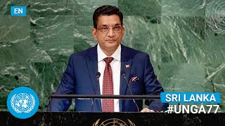 🇱🇰 Sri Lanka  Foreign Minister Addresses United Nations General Debate English  UNGA [upl. by Anirba]