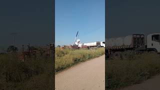 Haylage arrival and unloading  feeding ration haylage cow dairy animals nutrition [upl. by Rashida]