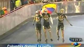 Colombia campeón en Mundial de Patinaje [upl. by Inahpit]