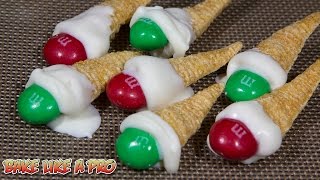 White Chocolate Holiday MampMs Bugles Recipe [upl. by Dedie]