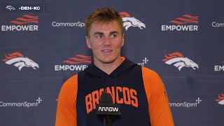 QB Bo Nix on Week 10 ‘These are the games you grow up watching and dream about playing’ [upl. by Rhiamon]