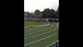 Olympic torch running at much wenlock [upl. by Senzer324]