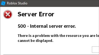 Server Error  500 Internal Server Error  Roblox  The is a Problem With The Resource You Are [upl. by Ilojna472]