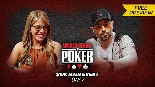 WSOP Main Event Day 7 with Kristen Foxen amp Brian Rast PREVIEW [upl. by Freud]