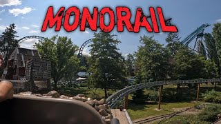 Walibi RhôneAlpes 2024  MonOrail Onride [upl. by Murvyn]