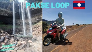 Travel Laos Motorbiking the Pakse Loop The Best Motorbike Loop Ill Ever Do [upl. by Nnylatsirk]