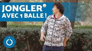 Comment JONGLER avec 1 BALLE  🔵 Jonglage avec balle débutant [upl. by Mattheus577]