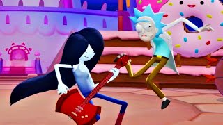 MultiVersus  Marceline and Rick Rick and Morty Unique Interactions HD [upl. by Ferna]