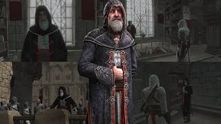 Assassins Creed 1  All Al Mualim Conversations  Boss Fight [upl. by Schmitz345]