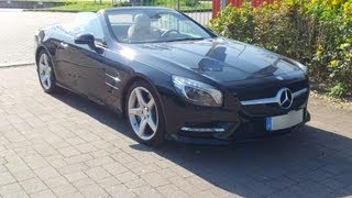 Mercedes SL 500 AMG Paket 435PS V8 Biturbo Sound [upl. by Kcirrag]