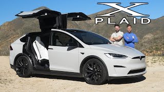 2022 Tesla Model X Plaid Review  Six Seat Supercar [upl. by Schapira]