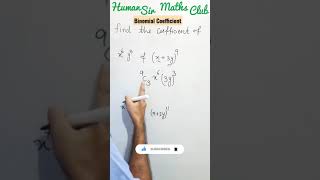 Binomial Coefficient in 5 sec BINOMIAL THEOREM SHORTCUTIITEAMCETNDA [upl. by Filiano990]