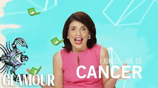 Cancer Horoscope 2015 – Best Financial Year in a Decade – Susan Millers Glamourscopes [upl. by Mill745]