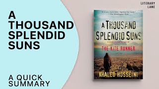 A Thousand Splendid Suns Theme  Khaled Hosseini [upl. by Enomyar]