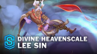 Divine Heavenscale Lee Sin Skin Spotlight  PreRelease  PBE Preview  League of Legends [upl. by Marek]