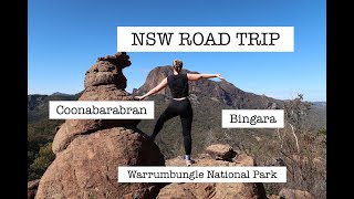 NSW ROAD TRIP Coonabarabran Warrumbungle National Park Bingara [upl. by Eneli]