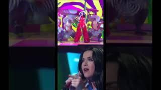 Katy Perrys DUALITY at SNL 2022 Shorts KatyPerry  When Im Gone [upl. by Caravette769]