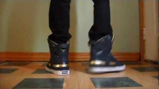 Supra Skytop 2 Navy and Gold On Feet [upl. by Fortna957]