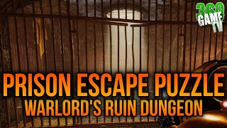 Prison Escape Puzzle  How to OPEN the Jail Cells in Warlords Ruin Guide  Solution  Destiny 2 [upl. by Aidualk672]