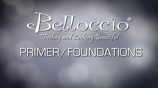 Belloccio Airbrush Makeup  PrimerFoundations Application [upl. by Eldnik]