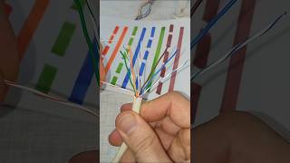 Be Sure to Remember this Tip How to Wire Up Ethernet Plugs the Easy Way shorts diy tips cable [upl. by Iphigeniah]