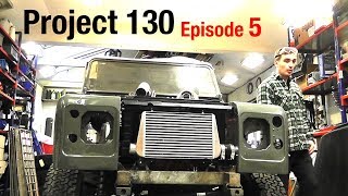 LAND ROVER DEFENDER 127130 RESTOMOD EPISODE 5  Use the Boost [upl. by Duane539]