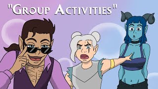 Group Activities  Critical Role Animatic  Vox Machina Vs the Mighty Nein [upl. by Hultin945]