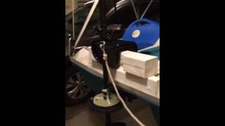 How to install a trolling motor to a paddle boat [upl. by Ajidahk]