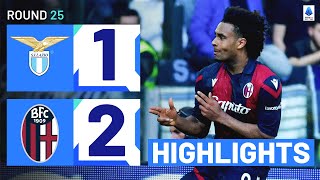 LAZIOBOLOGNA 12  HIGHLIGHTS  Zirkzee Secures Comeback Win For Visitors  Serie A 202324 [upl. by Torto618]