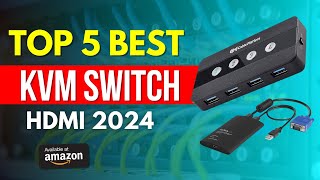 Top 5 Best KVM Switch HDMI  Gear Thermy [upl. by Zalea]