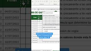 Diagrama de Gantt en excel 🫣 [upl. by Balsam728]