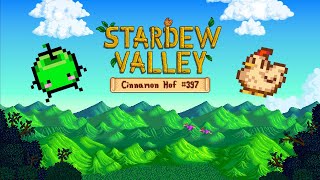 Cinnamon Hof 397  100 Perfektion Ziel  Stardew Valley [upl. by Anirrak]