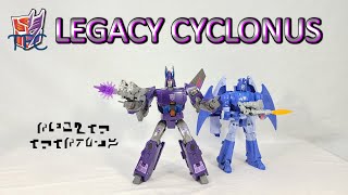 Transformers Review Legacy Cyclonus amp Nightstick [upl. by Htiel]