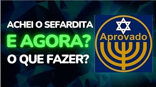 O QUE FAZER AO ENCONTRAR UM JUDEU SEFARDITA NA SUA ÁRVORE [upl. by Gawlas]