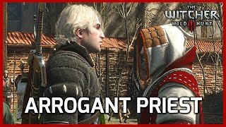 The Witcher 3 ► Arrogant Priest Put On His Place [upl. by Ahsinor]