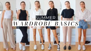 SUMMER CAPSULE WARDROBE TIPS  HOW TO MAKE MORE OUTFITS FOR LESS  Kate Hutchins [upl. by Niltiac]