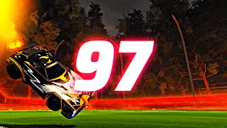 ROCKET LEAGUE INSANITY 97 BEST GOALS FREESTYLE CLIPS [upl. by Luing]