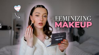 Feminizing Makeup Hacks  Transgender Tutorial  mtf [upl. by Kania]