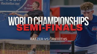 2024 Racketlon World Championships  Battle of Champions semifinal Luke Griffiths vs Jesper Ratzer [upl. by Call]