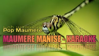 MAUMERE MANISE Versi KARAOKE [upl. by Ahserak570]