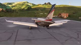 Landing Challenges Epic Courchevel in Microsoft Flight Simulator [upl. by Karame137]