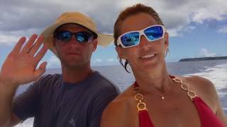 Amys wakeboarding off the coast of Guam [upl. by Puduns586]