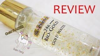 Bioessence 24K BioGold Gold Water Review Bahasa Indonesia [upl. by Sachs]