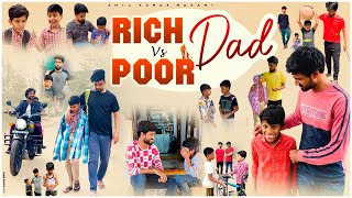 Rich Dad vs Poor Dad 😂😂😂 love trending happy viral sad poor reels friends dad rich [upl. by Wojak663]