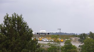 Plane Spotting SeaTac Airport afternoon rush traffic jam heavy aircraft [upl. by Nagy]