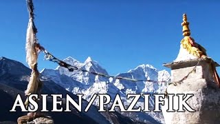 Asien und Pazifik Highlights  Reisebericht [upl. by Ahsyak206]