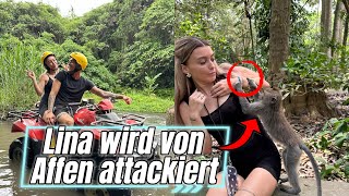 AFFE KLAUT LINA‘S HANDY🙉🤯 BuggyTour auf BALI🌺 amp Affenwald🌳 [upl. by Ayotnahs618]