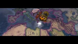 Reviving The Byzantine Empire As Tiny Greece In Hearts Of IronIV [upl. by Ainwat]