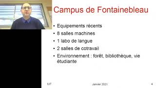 Conférence BUT Informatique  JPO Janv 2021 [upl. by Anaitsirk]